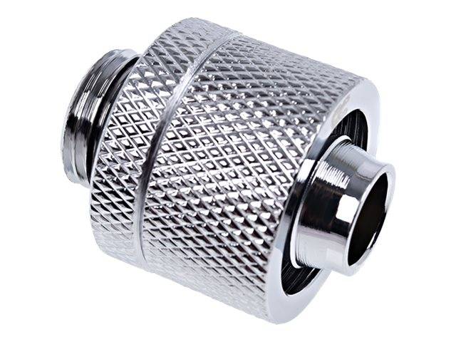 Alphacool Eiszapfen 16/10mm compression fitting G1/4 - Flüssigkühlsystemarmatur - Chrom, Silber-Nickel