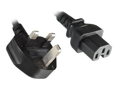 MicroConnect - Stromkabel - BS 1363 (M) bis IEC 60320 C15