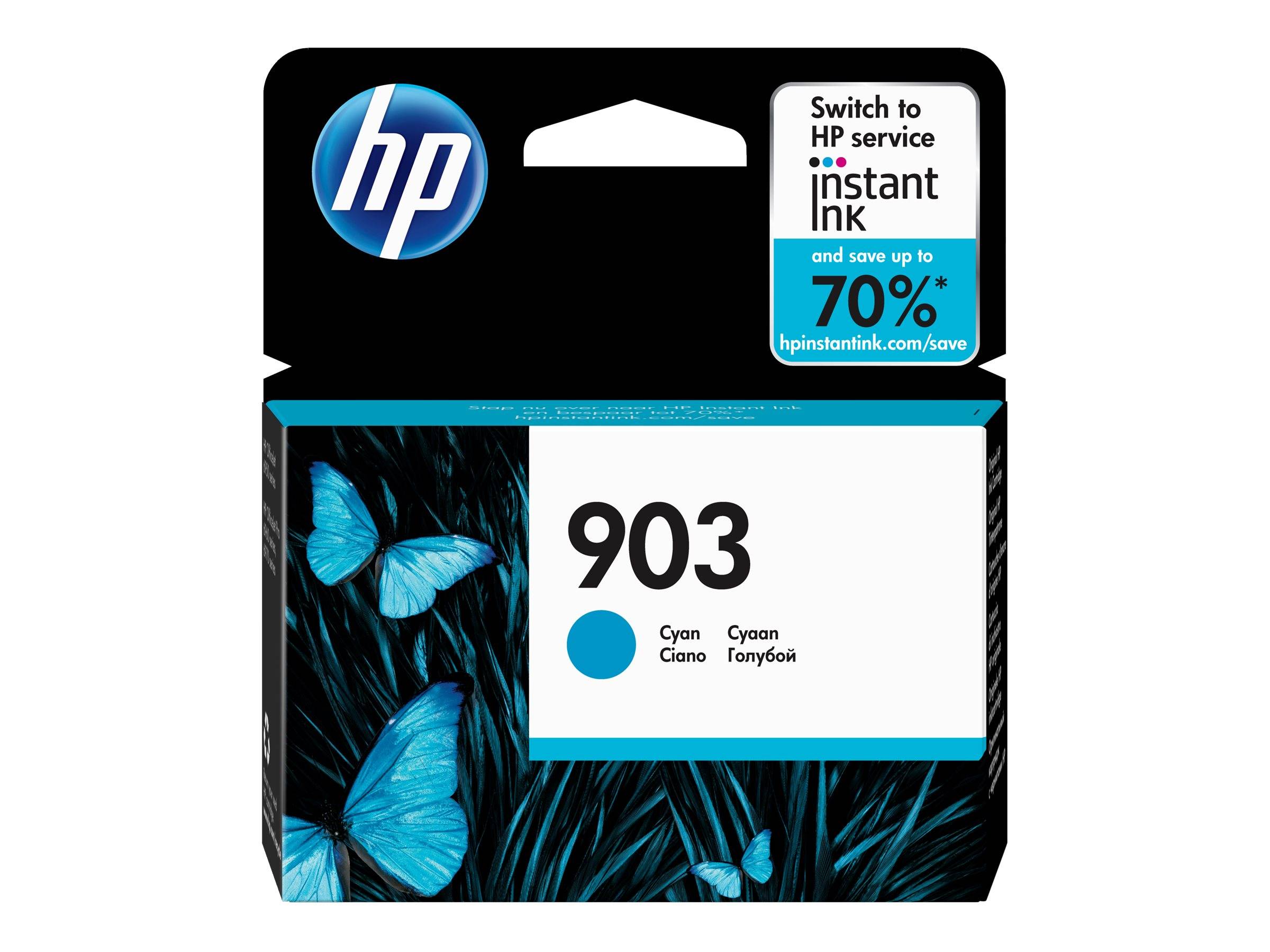 HP 903 - 4 ml - Cyan - original - Tintenpatronefür Officejet 69XX; Officejet Pro