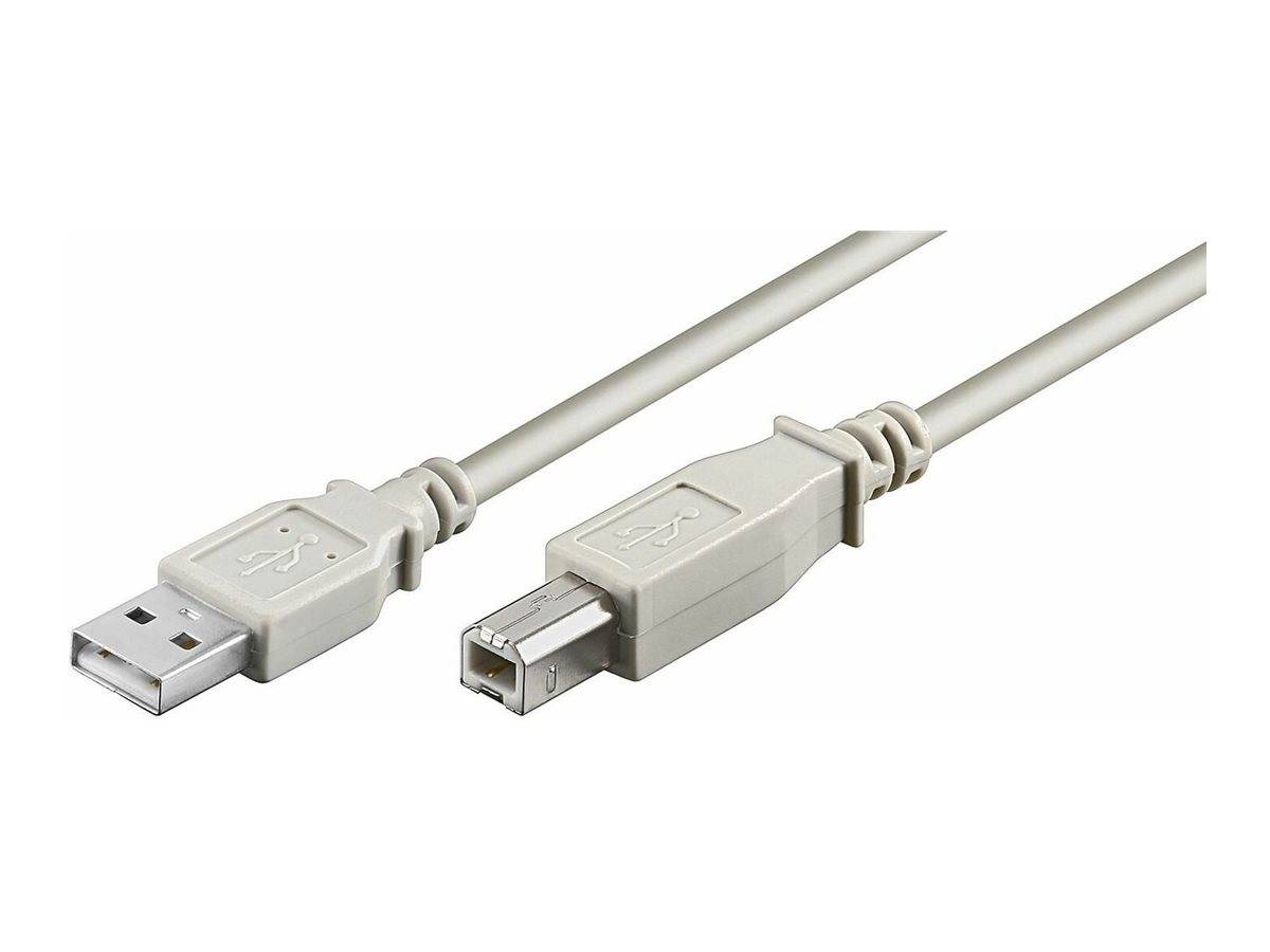 MicroConnect - USB-Kabel - USB (M) zu USB Typ B (M)