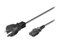 MicroConnect - Stromkabel - DK 2-5A (S) zu power IEC 60320 C13
