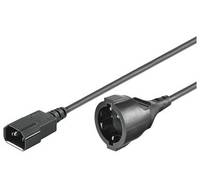 MicroConnect PowerCord - Stromkabel - IEC 60320 C14 zu power CEE 7/7 (W)