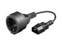 MicroConnect PowerCord - Stromkabel - IEC 60320 C14 zu power CEE 7/7 (W)