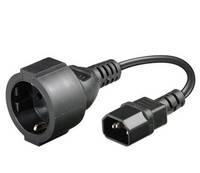 MicroConnect PowerCord - Stromkabel - IEC 60320 C14 zu power CEE 7/7 (W)