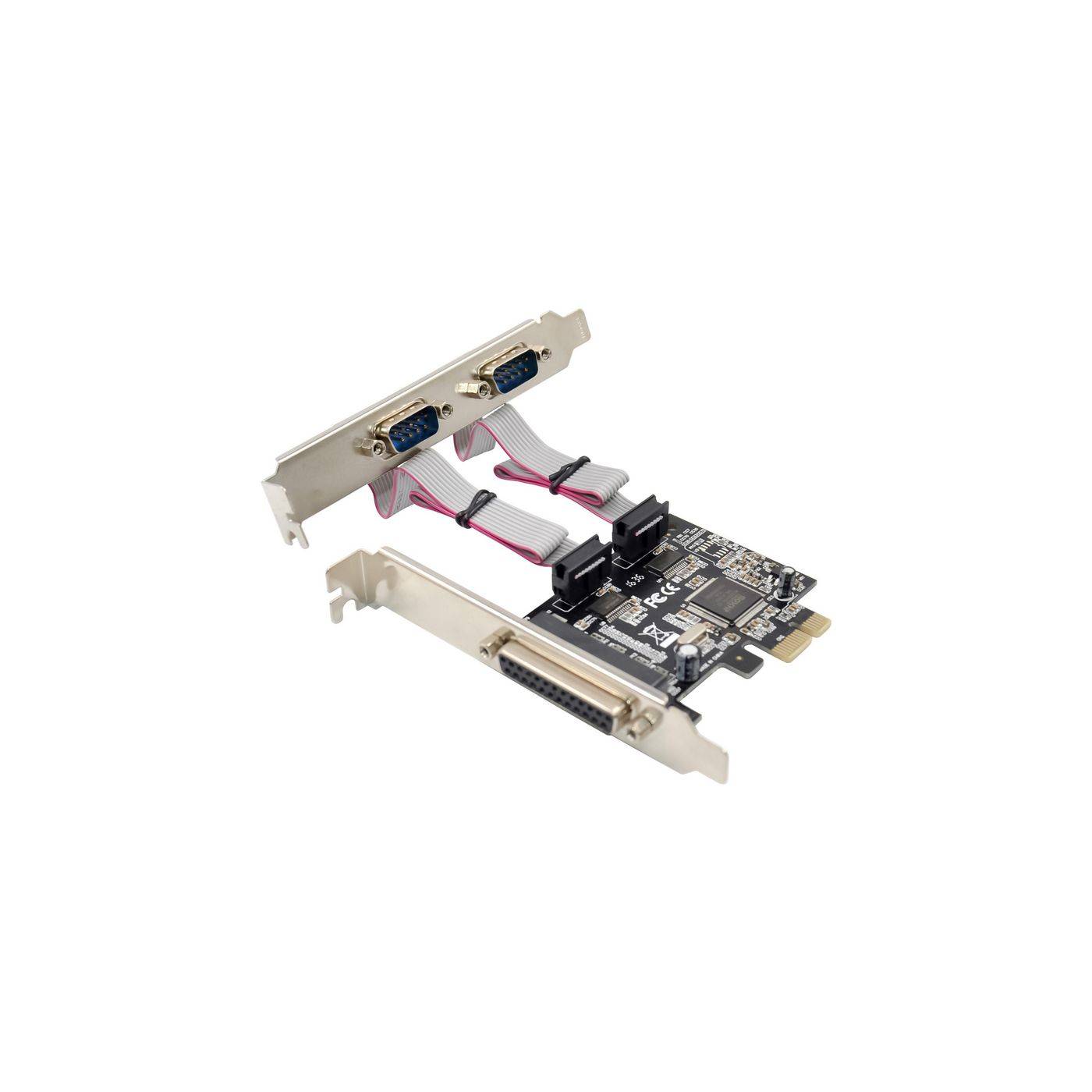 1 Port parallel, 2 Port seriell PCIe-Karte Chip : MSC9901