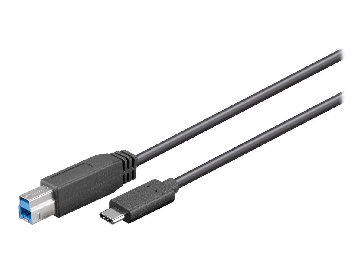 MicroConnect - USB-Kabel - USB Type B (M) bis USB-C (M)