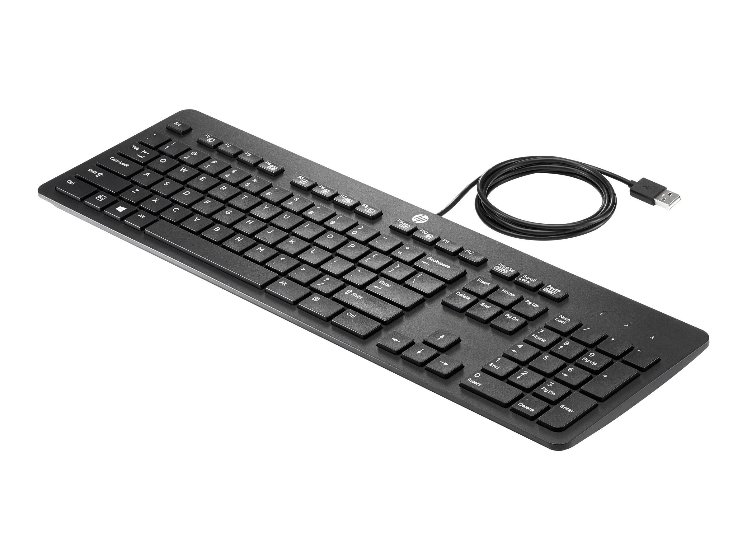 HP Business Slim - Tastatur - USB - für HP 280, t430 v2, Elite Slice G2, EliteOne 800 G8, Engage One Pro, ZCentral 4R