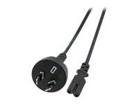 MicroConnect Power Cord Notebook - Stromkabel - IEC 60320 C7 zu Strom: 2-Pin (Australien)
