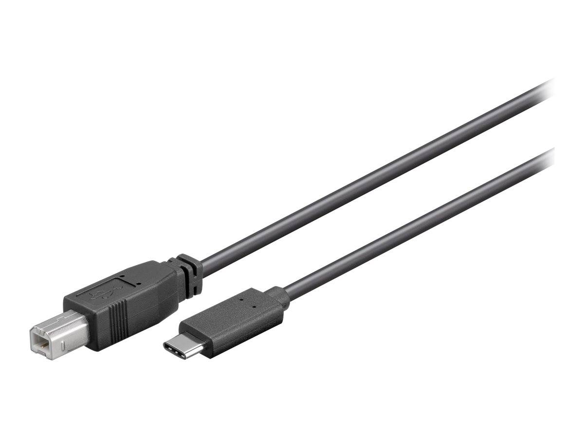 MicroConnect - USB-Kabel - USB-C (M) bis USB Typ B (M)