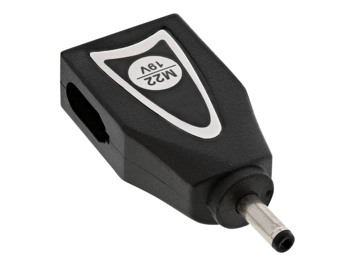 InLine Wechselstecker M22 (19V) für Universal Netzteil - 90W/120W - schwarz - 19