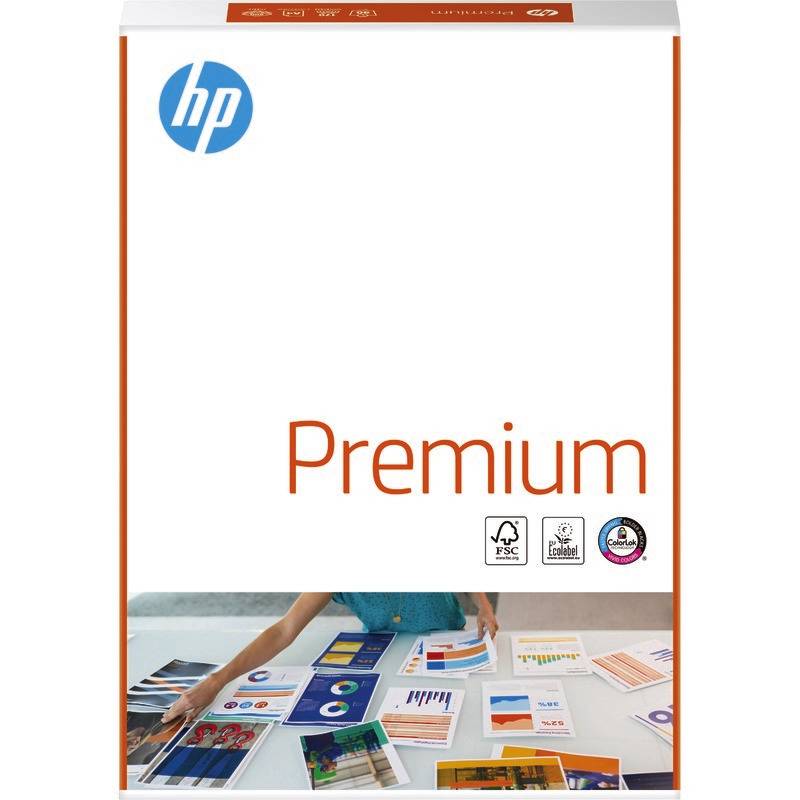 hp Kopierpapier Premium, DIN A4, 80 g/m², Pack: 500 Blatt