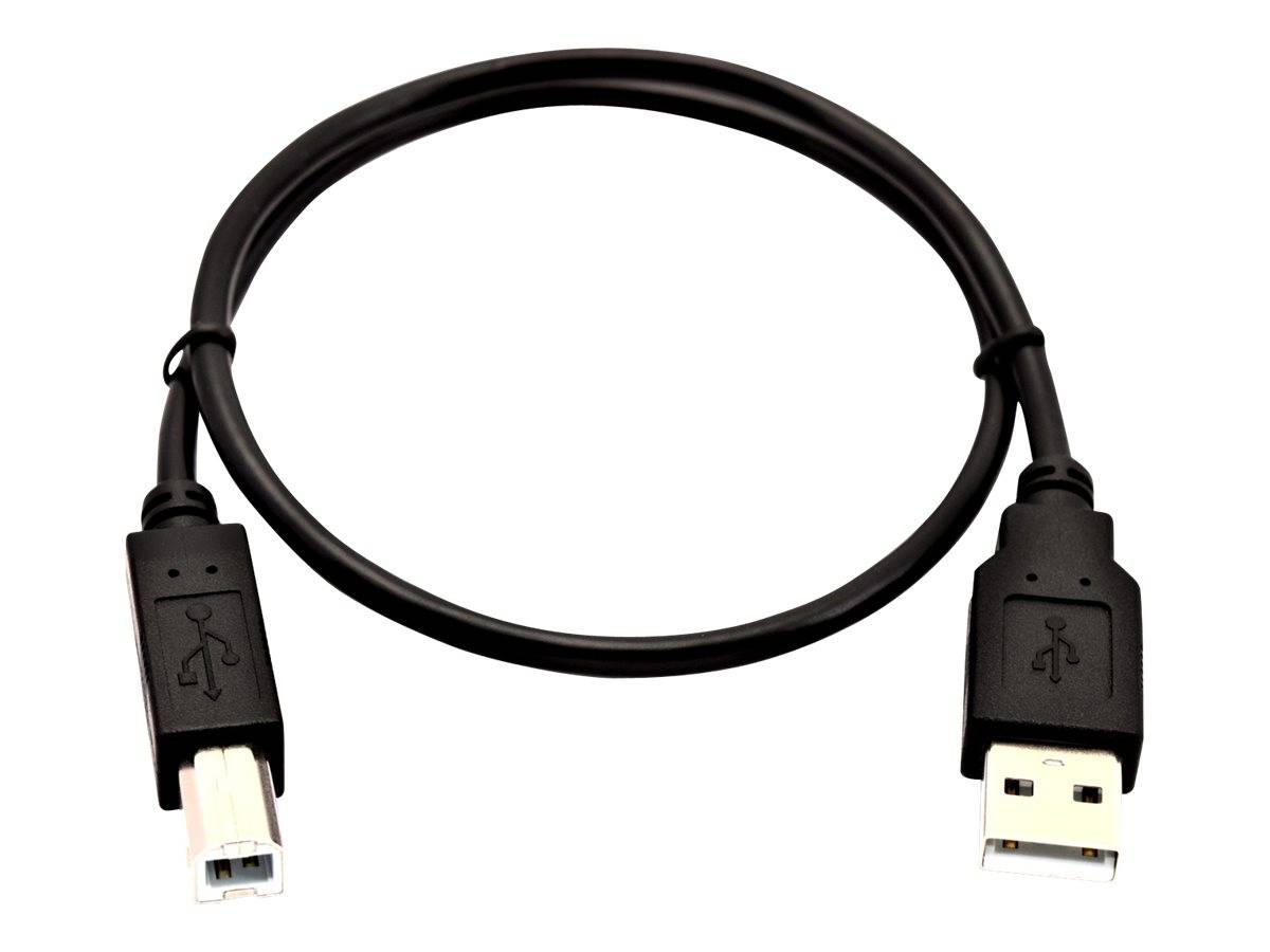 V7 USB-Kabel - USB (M) zu USB Typ B (M) - USB 2.0 - 50 cm