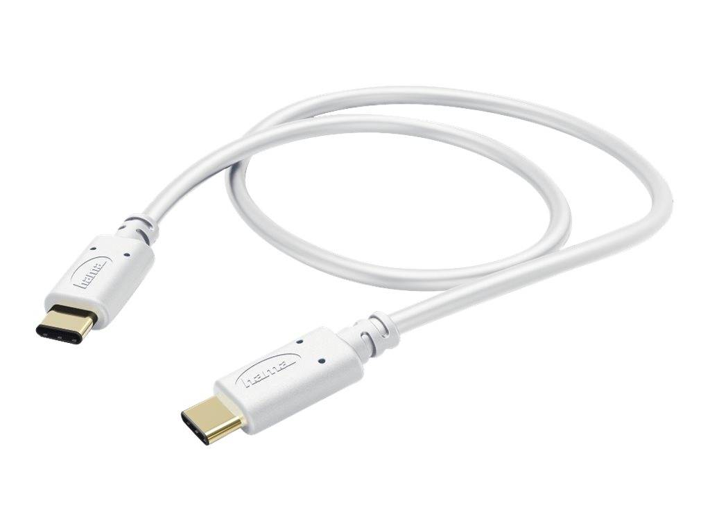 Hama Essential Line - USB-Kabel - USB-C (M) - zu USB-C (M) - 20 V - 3 A - 1.5 m