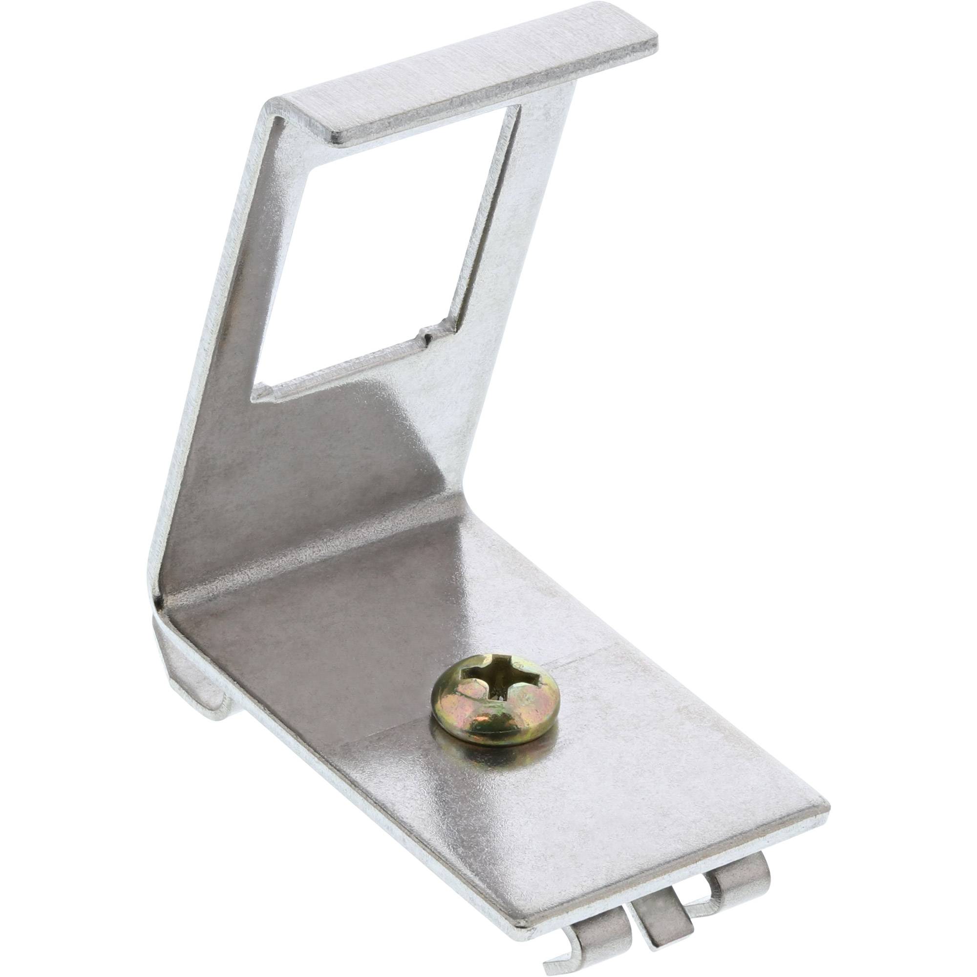 INLINE - Keystone SNAP-In Metall-Modulhalter - 1-fach für Hutschiene