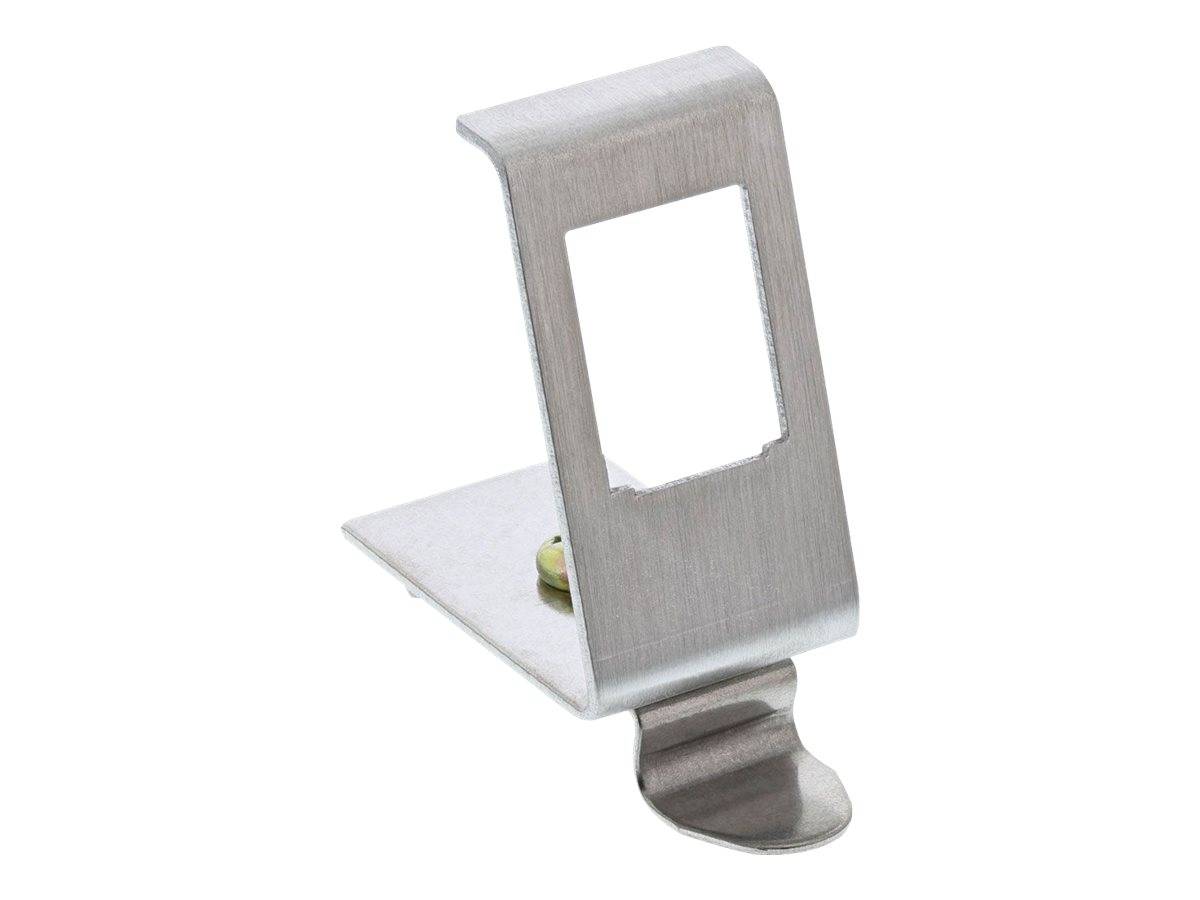 INLINE - Keystone SNAP-In Metall-Modulhalter - 1-fach für Hutschiene