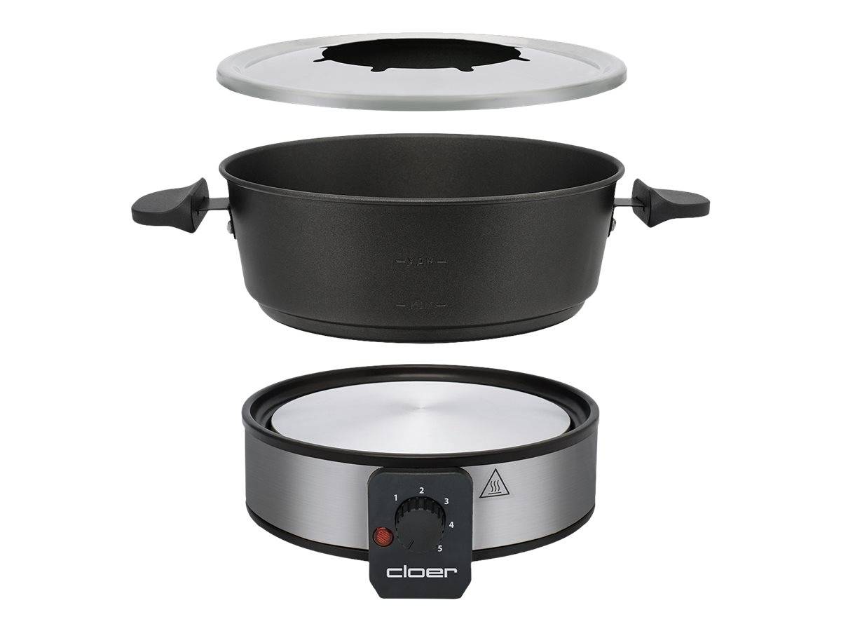 Cloer 6679 - Fondue-Topf - 1.5 Liter - 1 kW