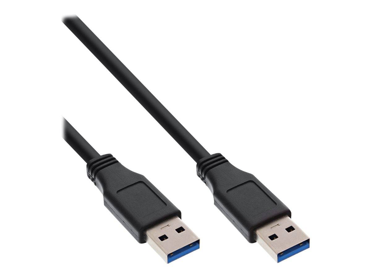 INLINE - USB 3.2 Gen.1 Kabel - A an A - schwarz - 1,5m