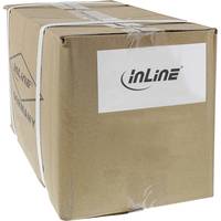 INLINE - 60er Bulk-Pack Netzkabel - Schutzkontakt gew. auf Kaltgerätest. C13 - 0,5m