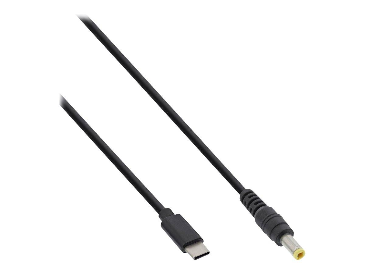 InLine USB-C zu ASUS/Lenovo Notebook (rund) Ladekabel - 2m - DC 18 - 20 V - 3.25