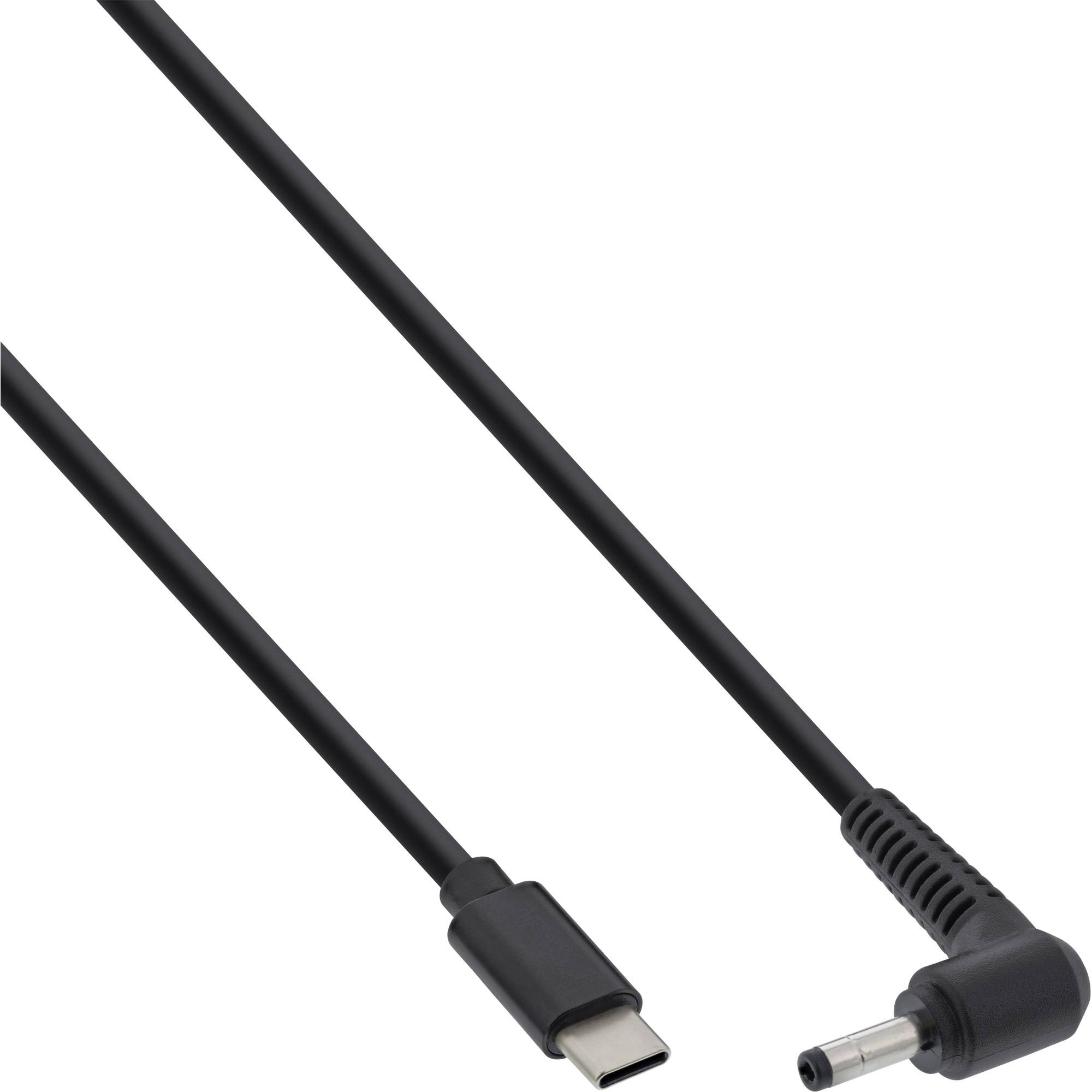 InLine USB-C zu BenQ/ASUS Notebook (rund/klein) Ladekabel - 2m - DC 18 - 20 V -