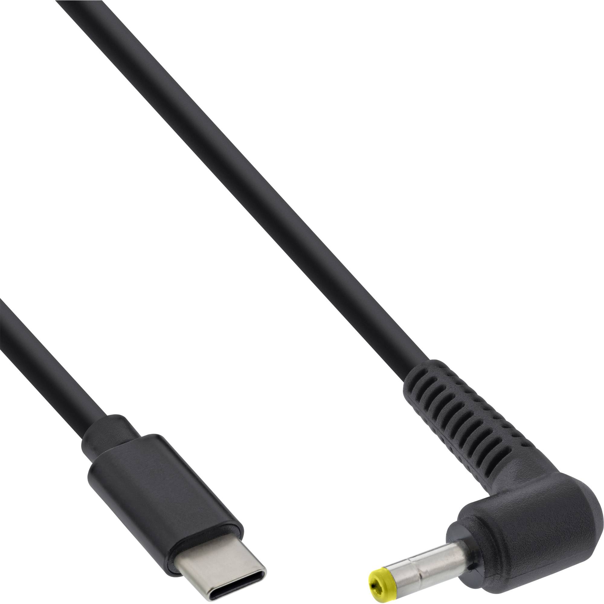 InLine USB-C zu BenQ/ASUS Notebook (rund/klein) Ladekabel - 2m - DC 18 - 20 V -