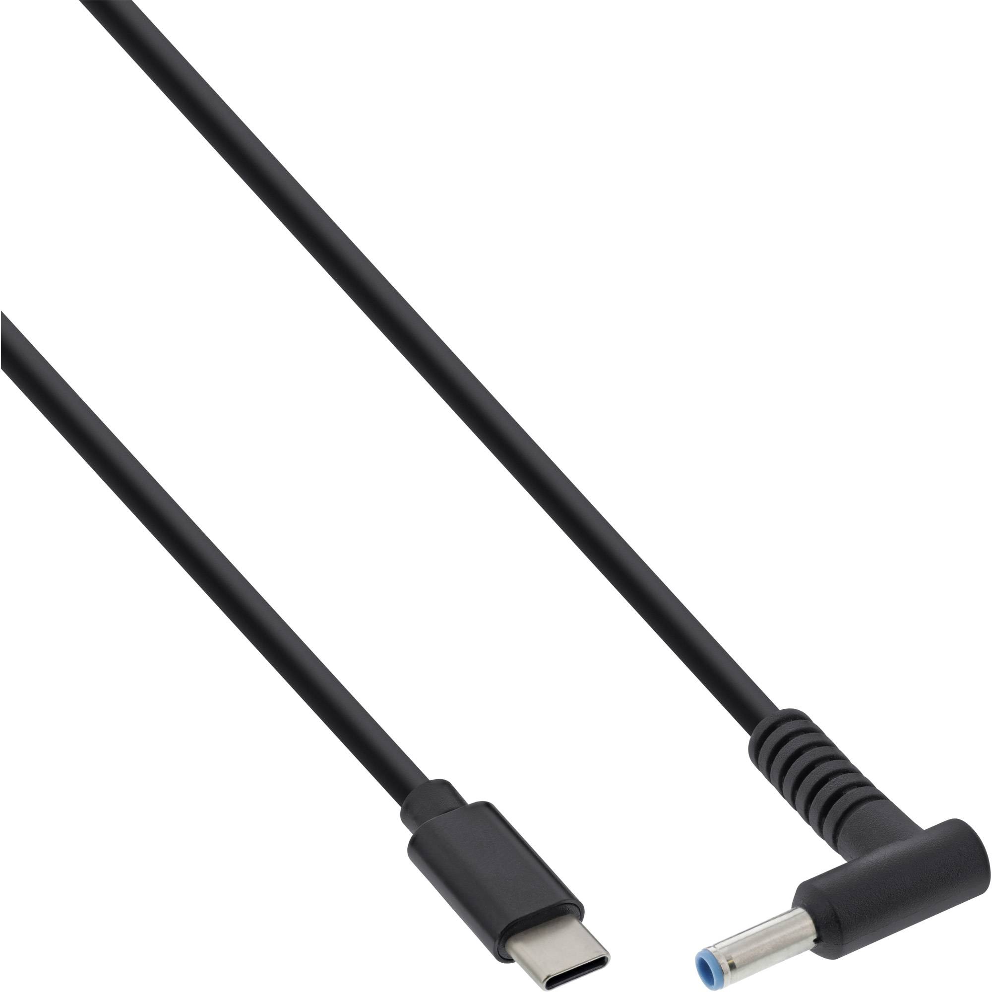 INLINE - USB-C zu HP Notebook (rund/klein) Ladekabel - 2m