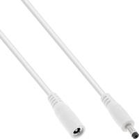 INLINE - Verlängerungskabel - DC Stecker 4,0x1,7mm - weiß - 2m