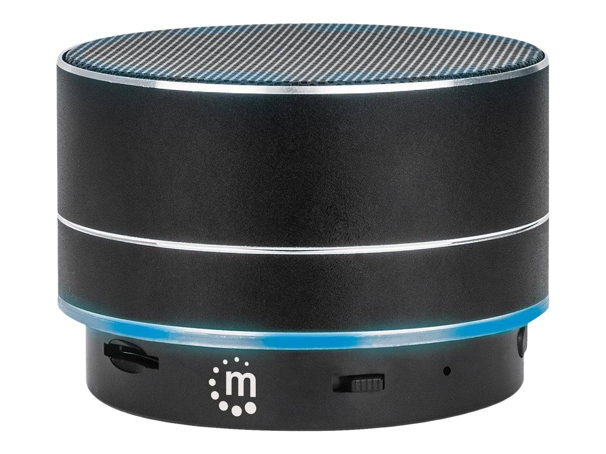 Manhattan Metallic Bluetooth Speaker (Clearance Pricing), Microphone, Splashproof, Decent Sound Output (3W)