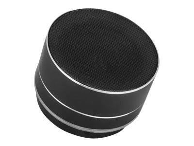 Manhattan Metallic Bluetooth Speaker (Clearance Pricing), Microphone, Splashproof, Decent Sound Output (3W)