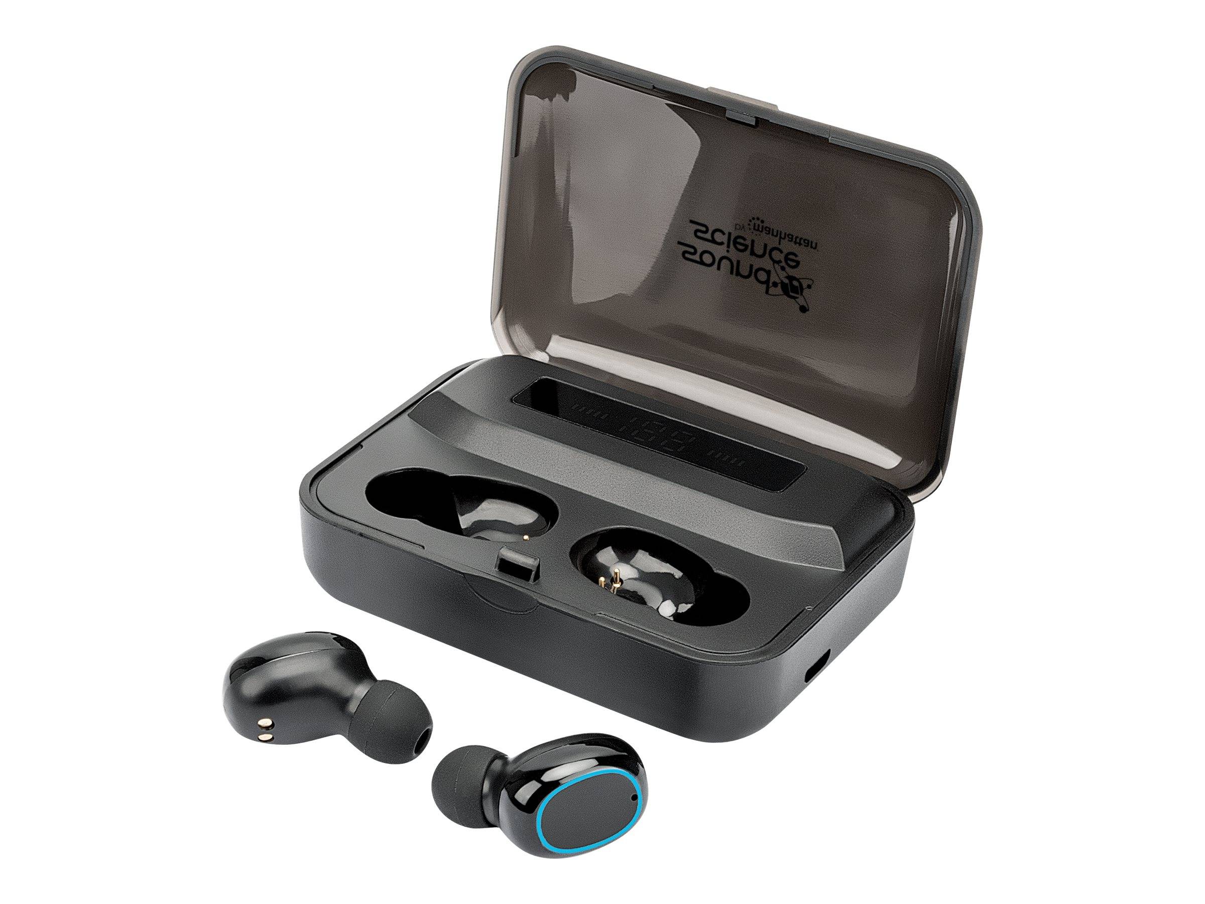 Manhattan Sound Science Bluetooth In-Ear Headphones (Clearance Pricing) - Black