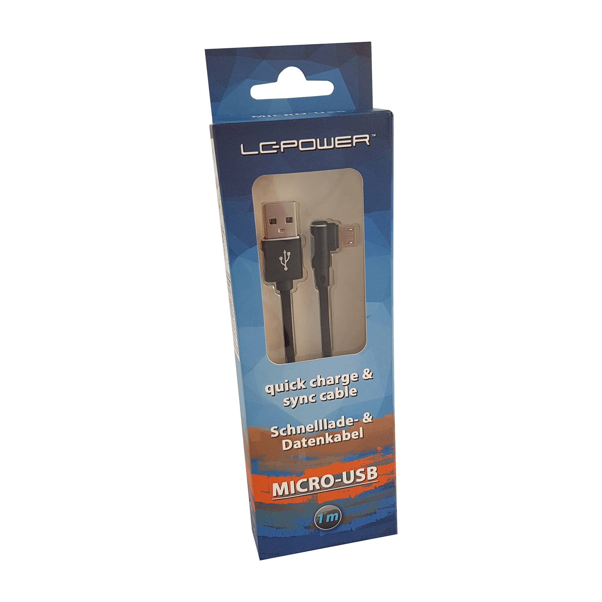 LC-POWER - LC Power - USB-Kabel - USB (M) zu Micro-USB Typ B (M)