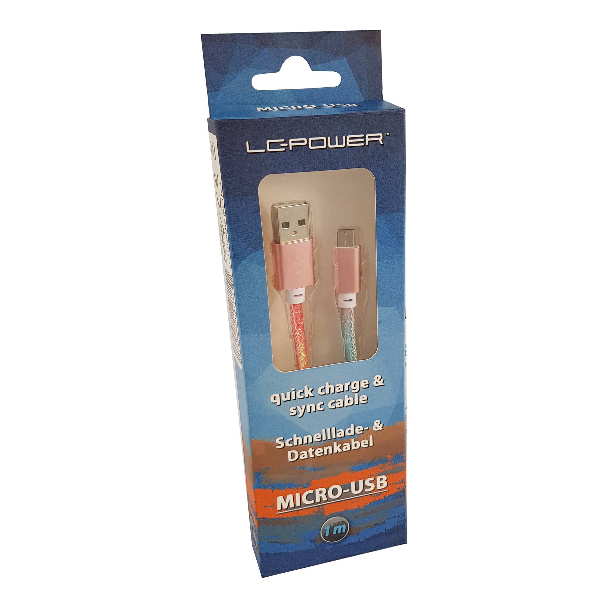 LC-POWER - LC Power - USB-Kabel - USB (M) zu Micro-USB Typ B (M)