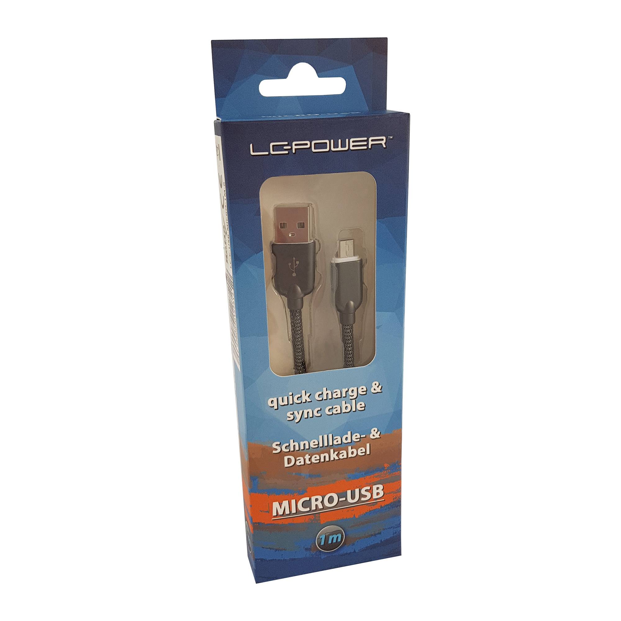 LC-POWER - LC Power - USB-Kabel - USB (M) zu Micro-USB Typ B (M)