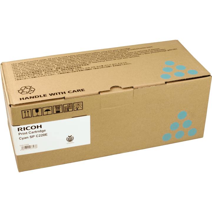 Ricoh Toner 406097 406766 SPC220E cyan OEM