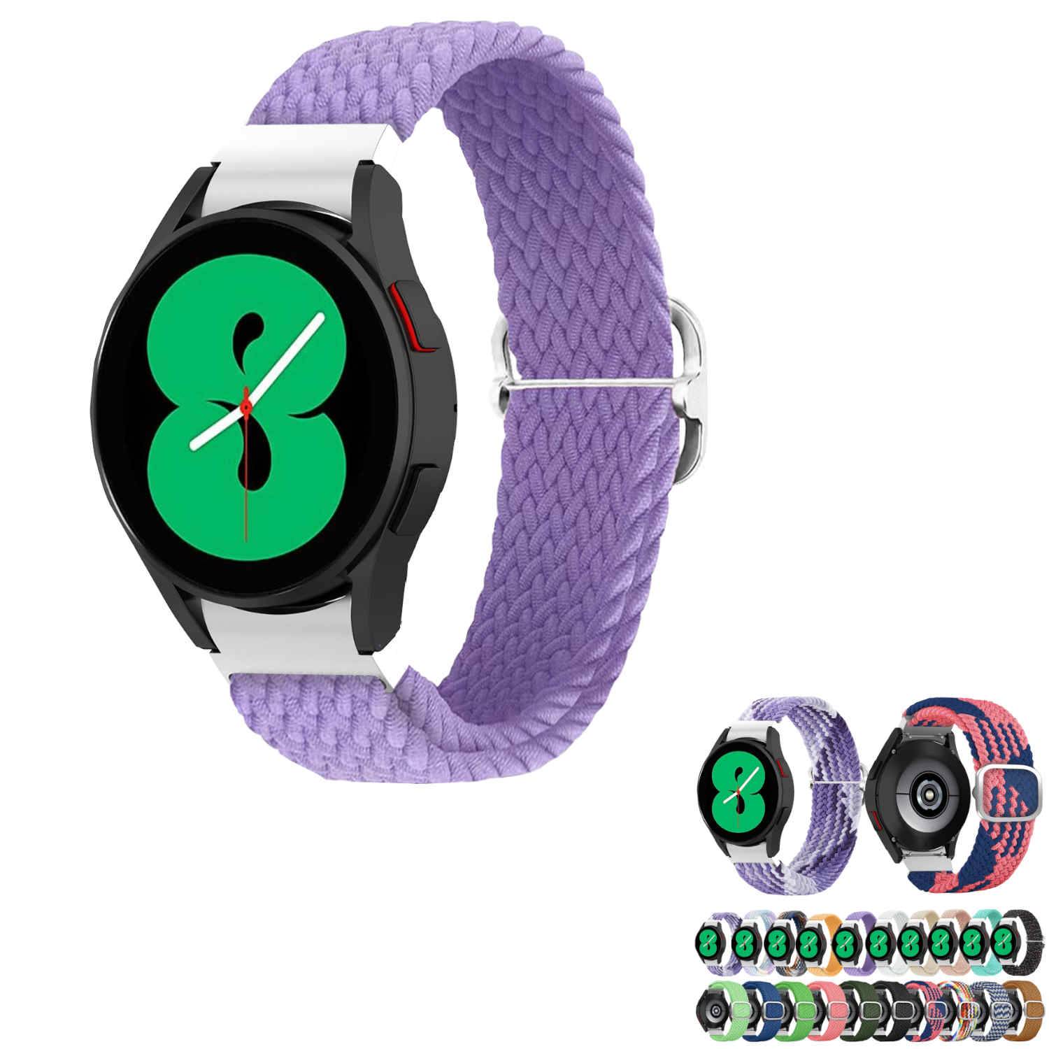 Für Samsung Galaxy Watch FE 6 5 4 Normal Pro Classic Nylon Arm Band