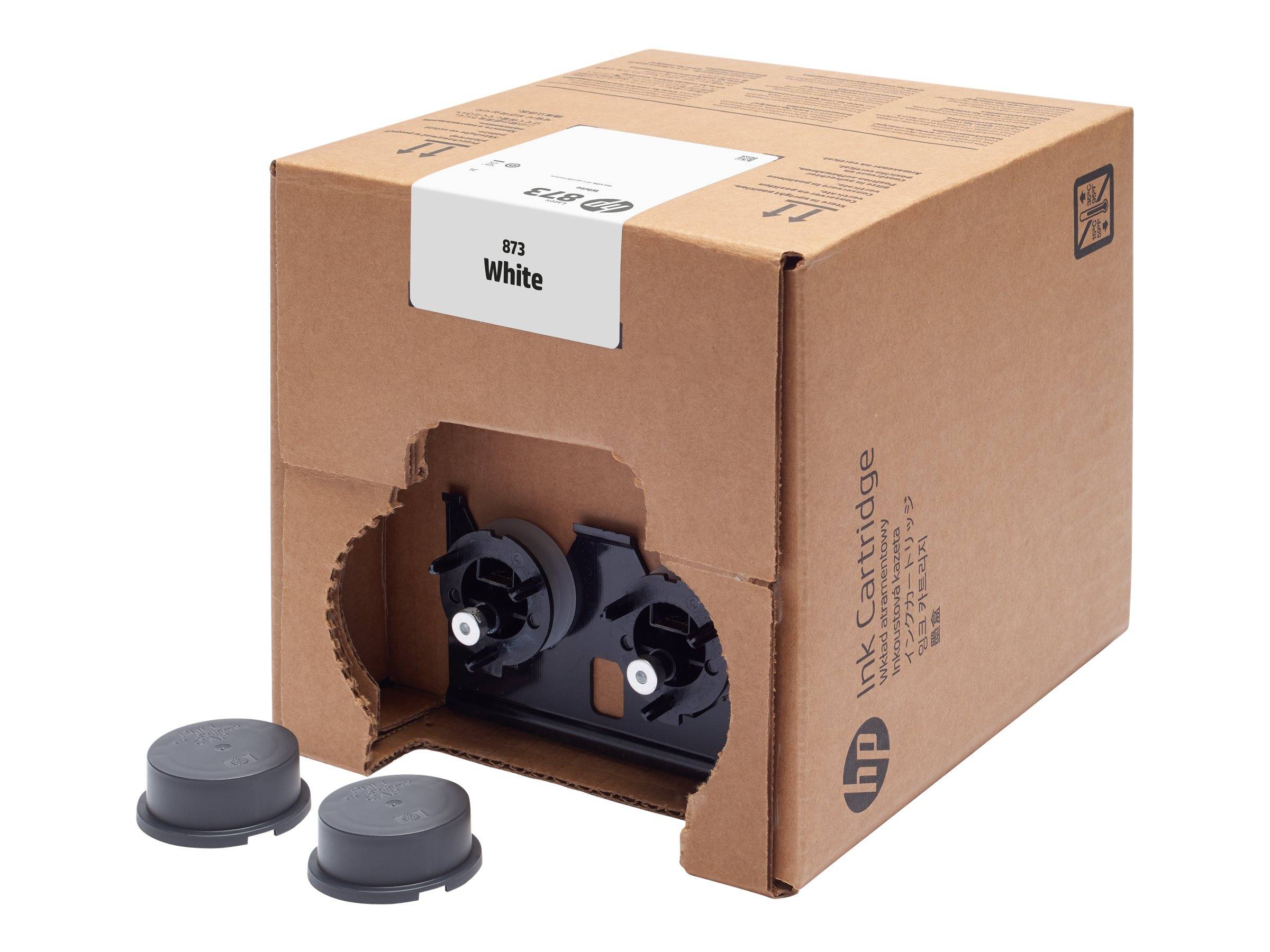Kartonverpackung für Tintenpatrone mit der Bezeichnung „873 Weiß