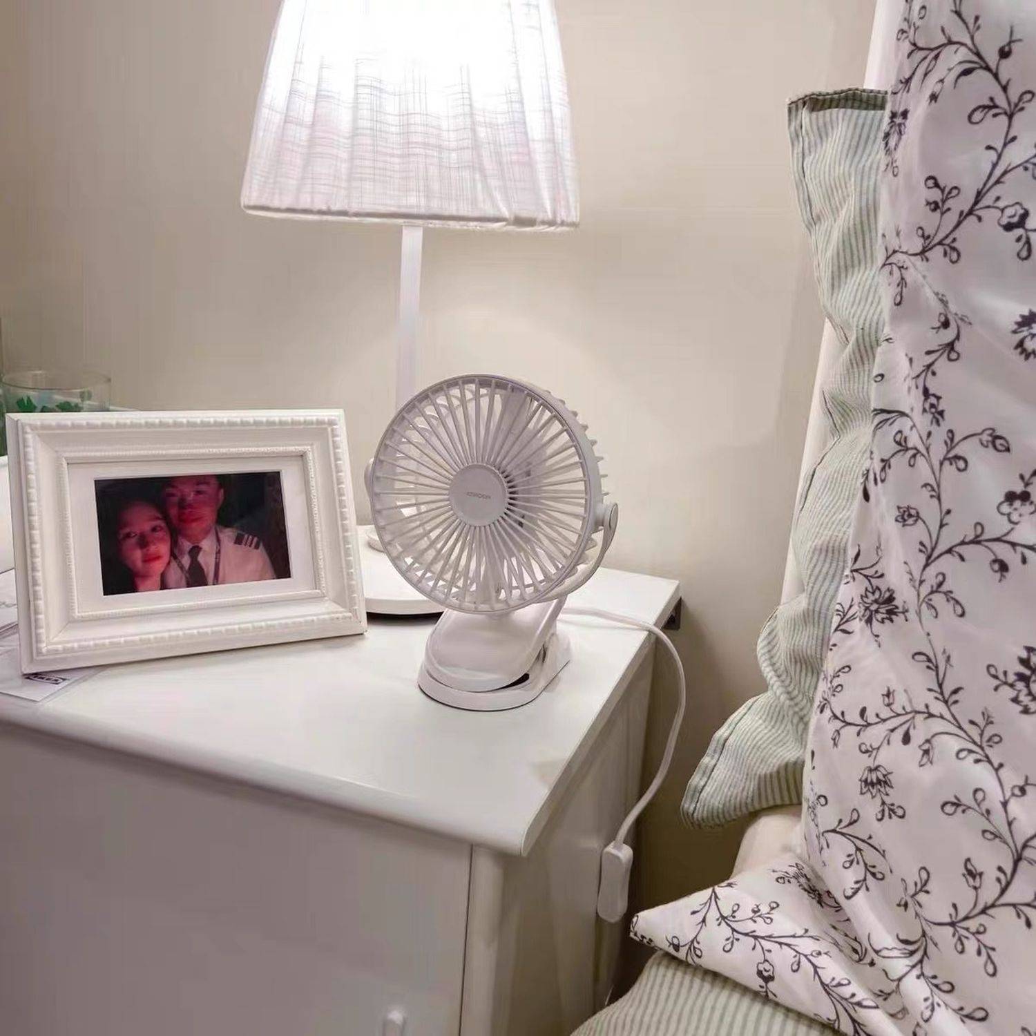 Joyroom CheerSummer Tischventilator tragbar Weiß (JR-CY363-weiß)