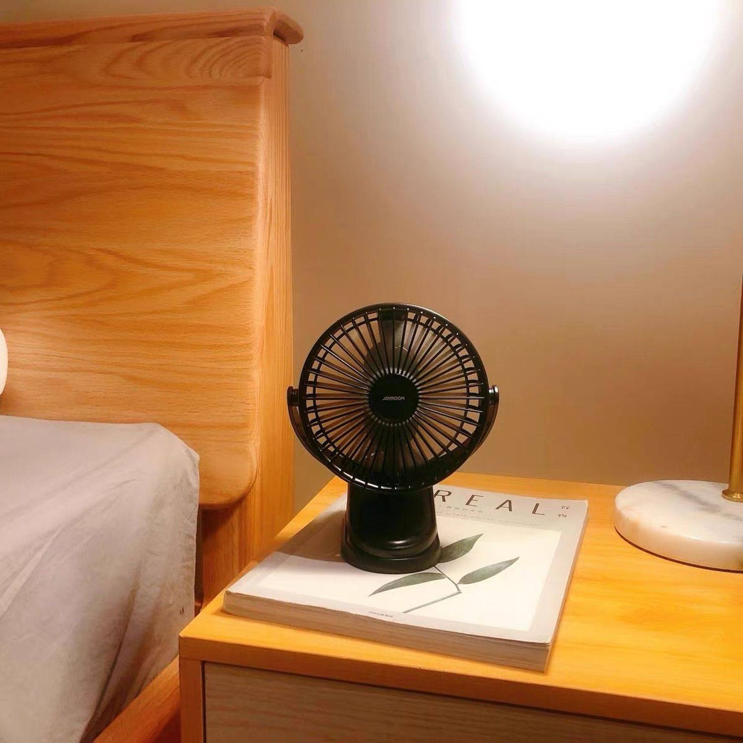 Joyroom CheerSummer Tischventilator tragbar Schwarz (JR-CY363-Schwarz)