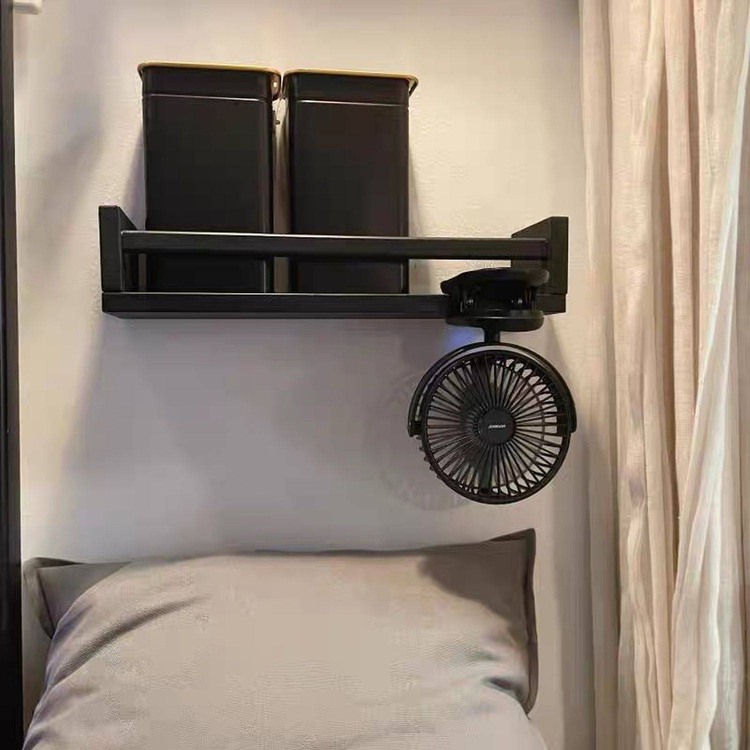 Joyroom CheerSummer Tischventilator tragbar Schwarz (JR-CY363-Schwarz)