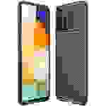 Für Samsung Galaxy A13 - Carbon Look Handy Hülle Hard Case Cover