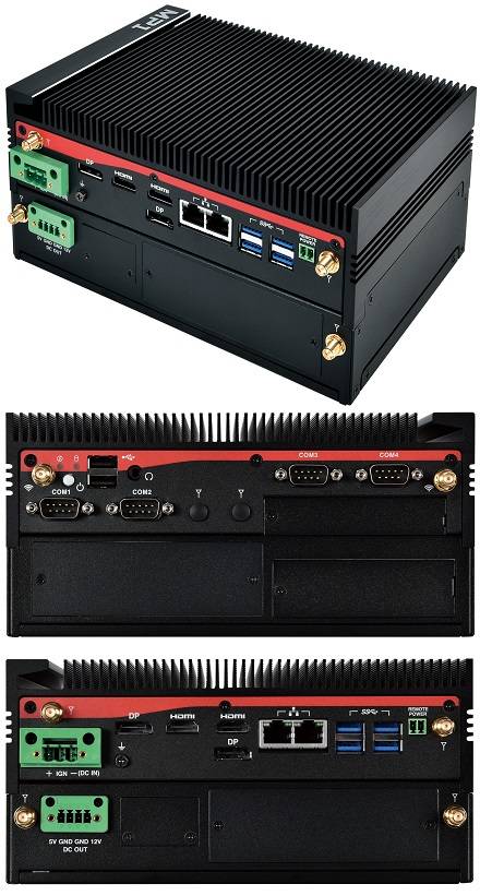 Mitac MP1-11TGS-D-1115G4E (Intel i3-1115G4E, 2x LAN, 2x HotSwap) [LÜFTERLOS]