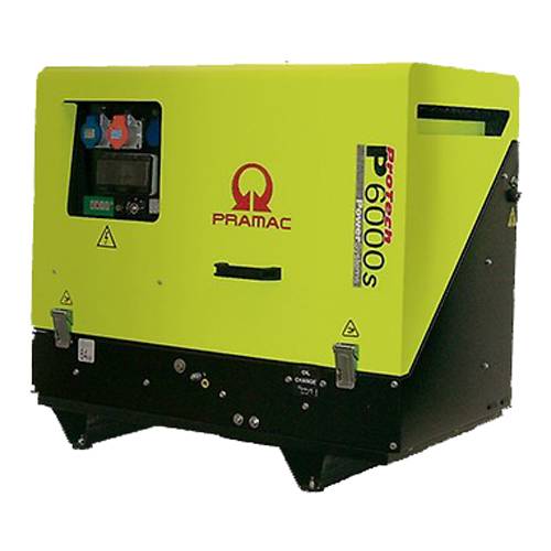PRAMAC P6000s - Diesel Stromerzeuger (400V/ 230V | 435 cm³ Hubraum | 3 Phasen | 50 Hz | E-Start)