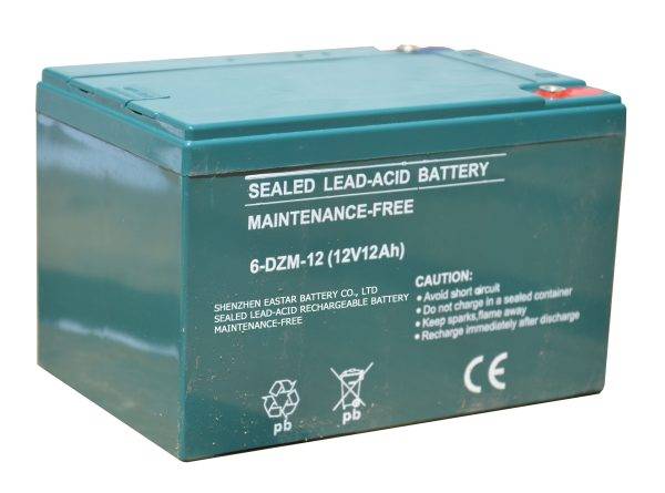Akku 6-DZF-12, 12 Volt 12 Ah passend für Elektro Fahrzeuge