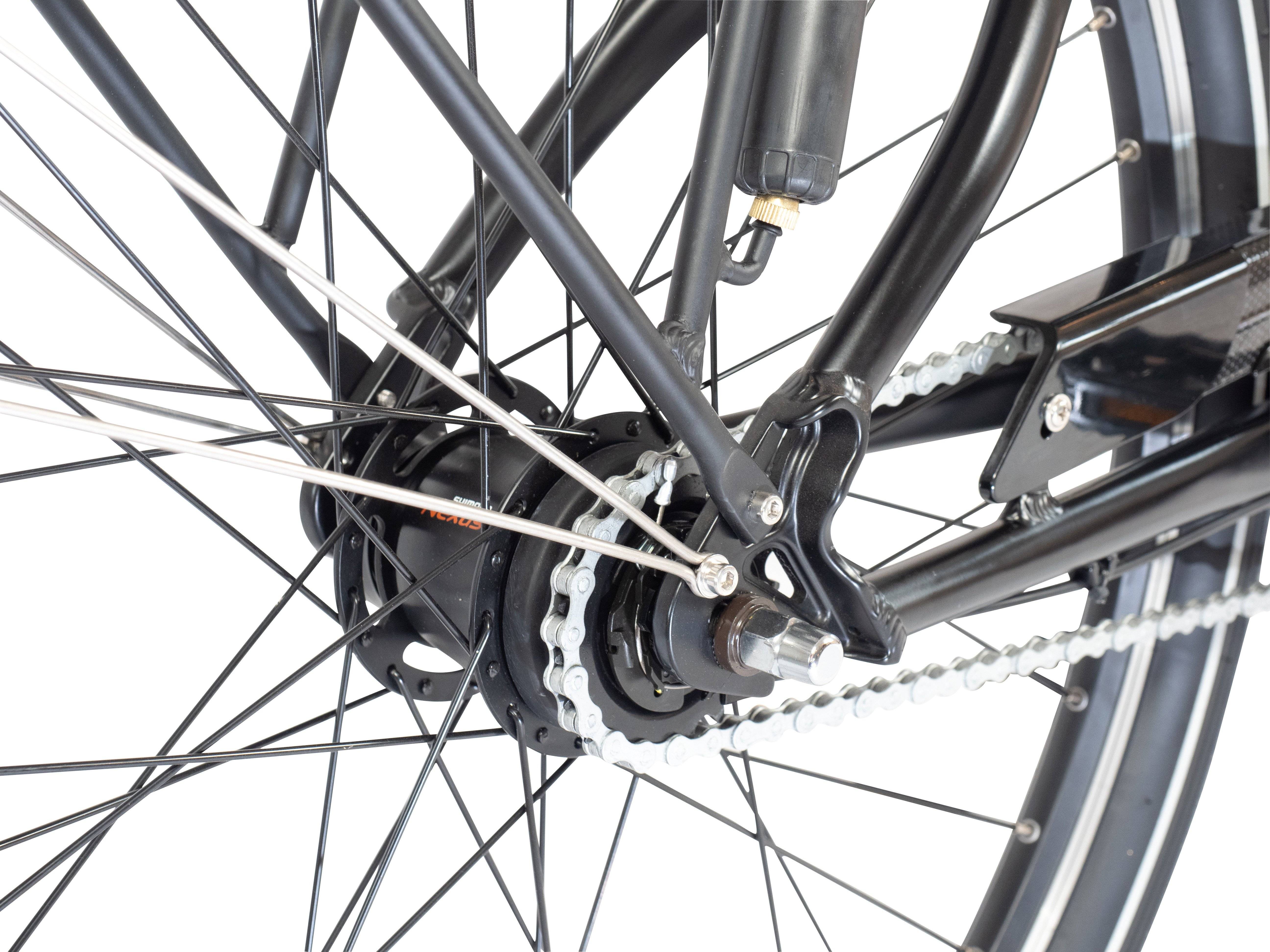 ALLEGRO E-Bike Comfort SUV 7 Plus 522 E-Citybike Schwarz 45 cm 27,5"