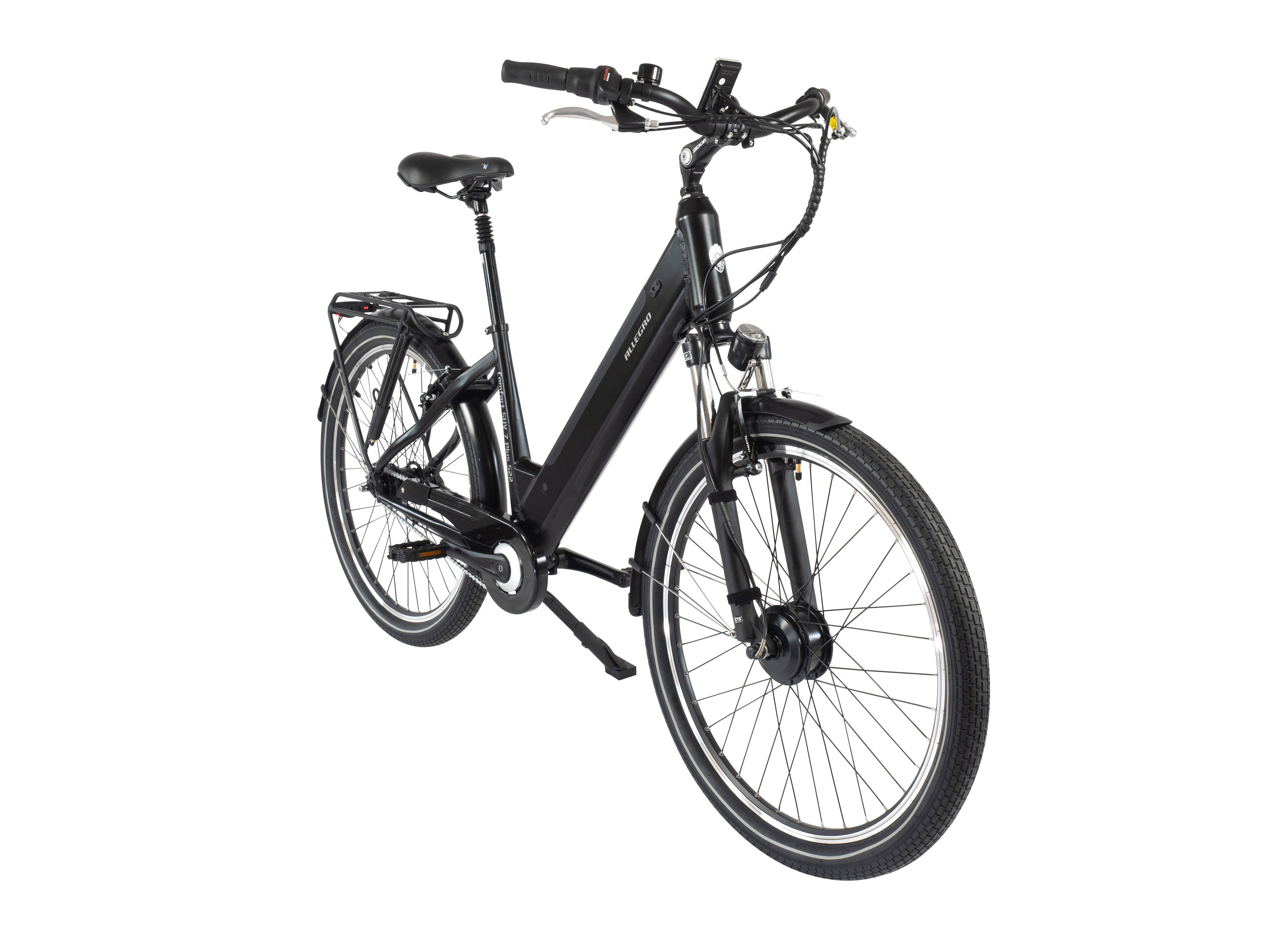 ALLEGRO E-Bike Comfort SUV 7 Plus 522 E-Citybike Schwarz 45 cm 27,5"