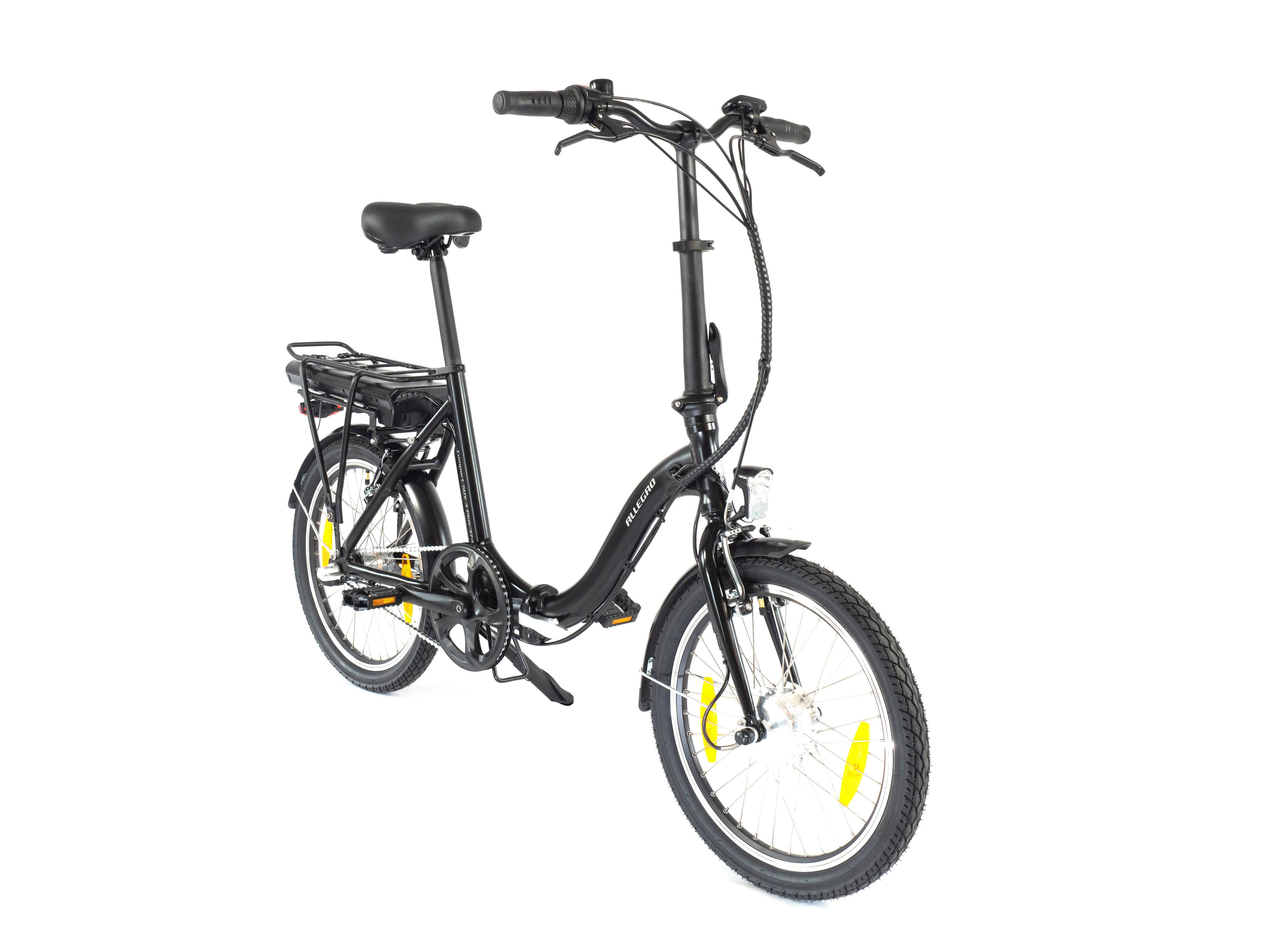 ALLEGRO E-Bike Compact SUV 3 Plus 374 E-Faltrad Schwarz 42 cm 20"
