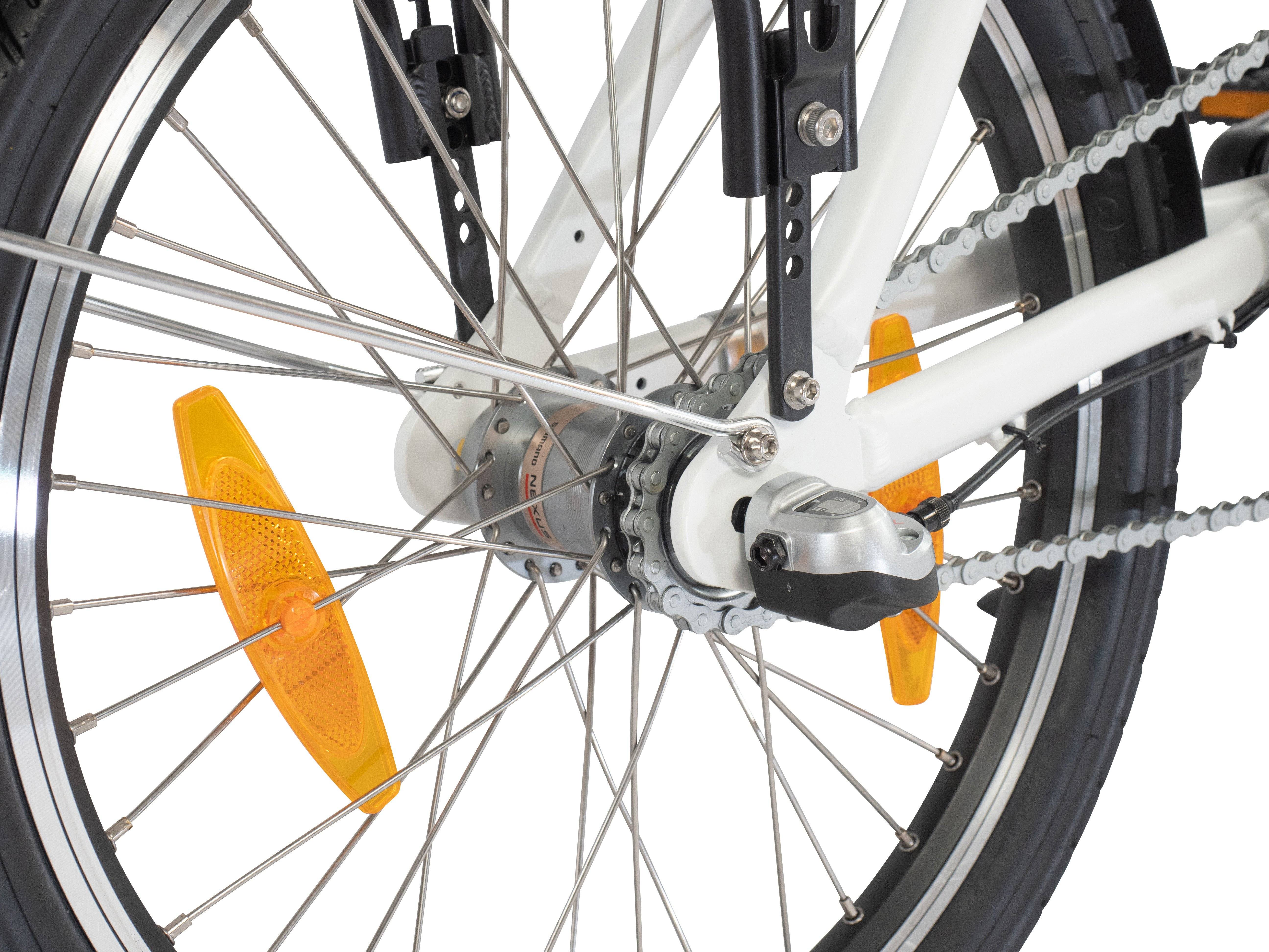 ALLEGRO E-Bike Compact SUV 3 Plus 374 E-Faltrad Weiß 42 cm 20"