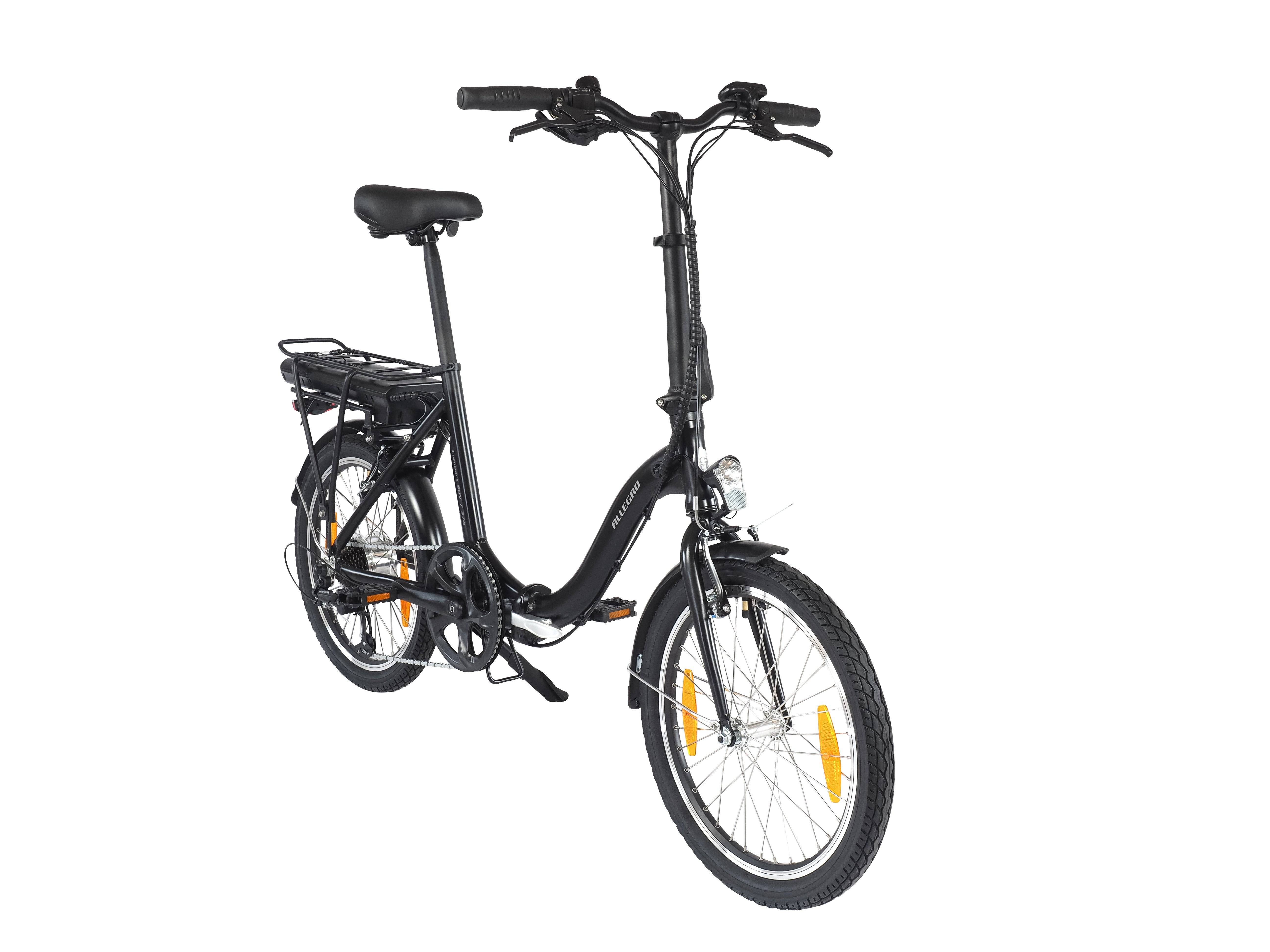 ALLEGRO E-Bike Compact SUV 7 374 E-Faltrad Schwarz 42 cm 20"
