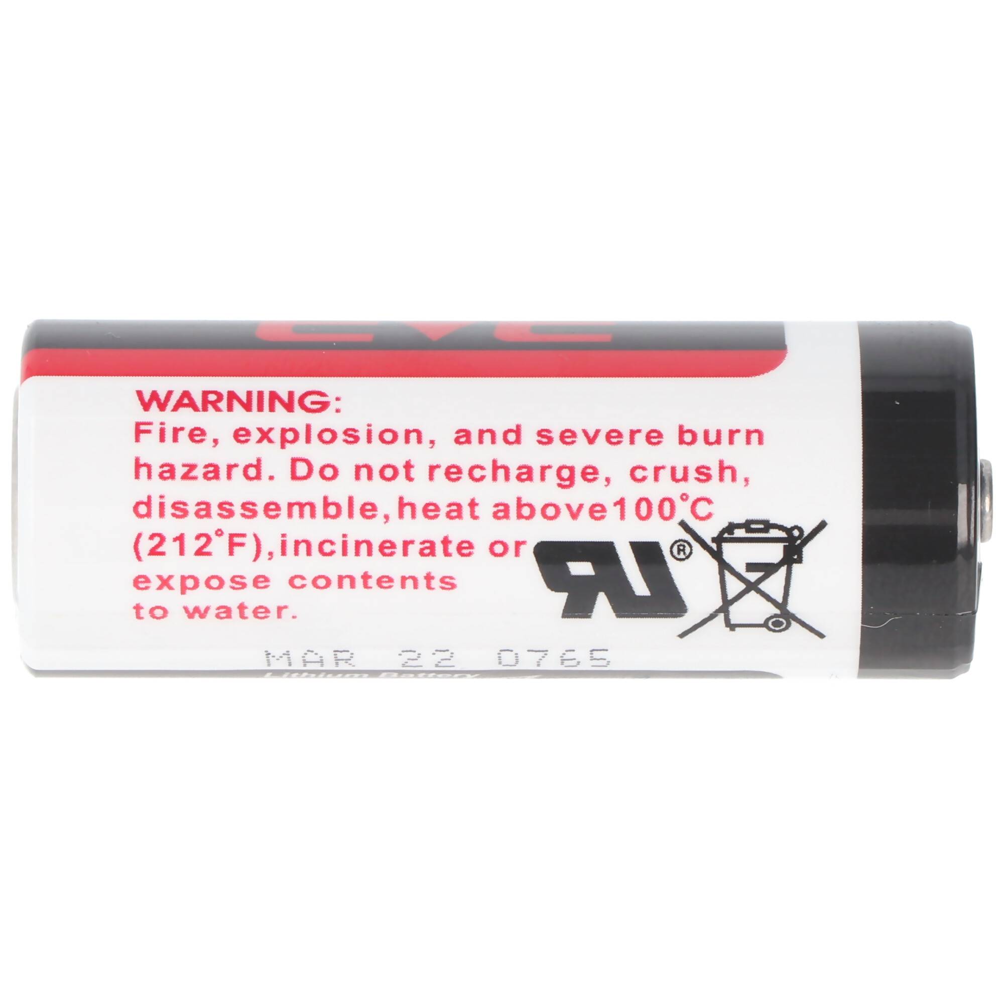 EVE ER18505 Lithium Batterie 3,6 Volt 3800 mAh Li-SOCl2 Batterie ER18505