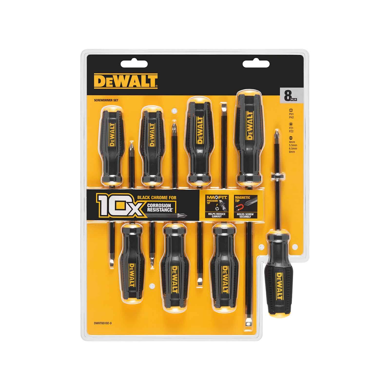 DeWALT Schraubendreher Set MAXFIT 8-tlg.
